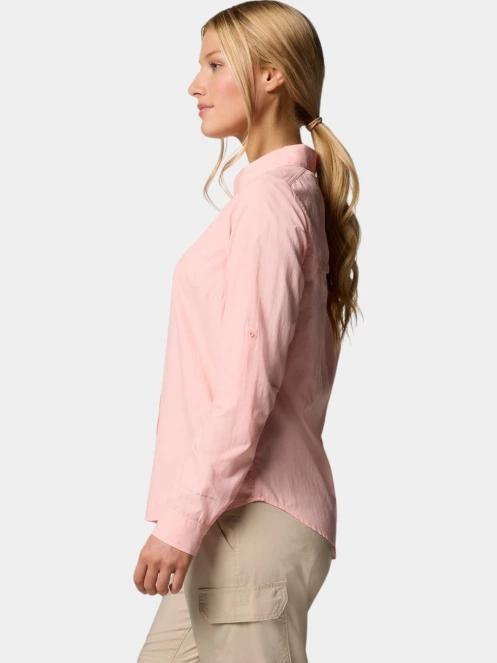 Columbia Silver Ridge 3.0 Long Sleeve Shirt női túraing rózsaszín színben 3