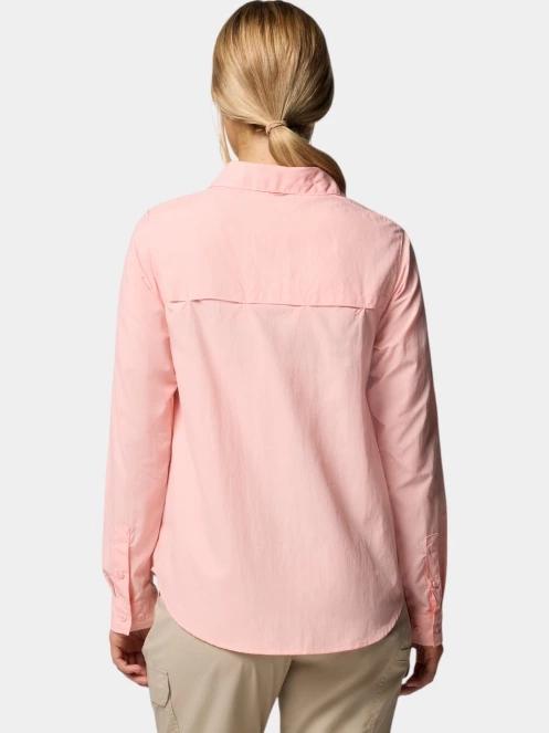 Columbia Silver Ridge 3.0 Long Sleeve Shirt női túraing rózsaszín színben 4