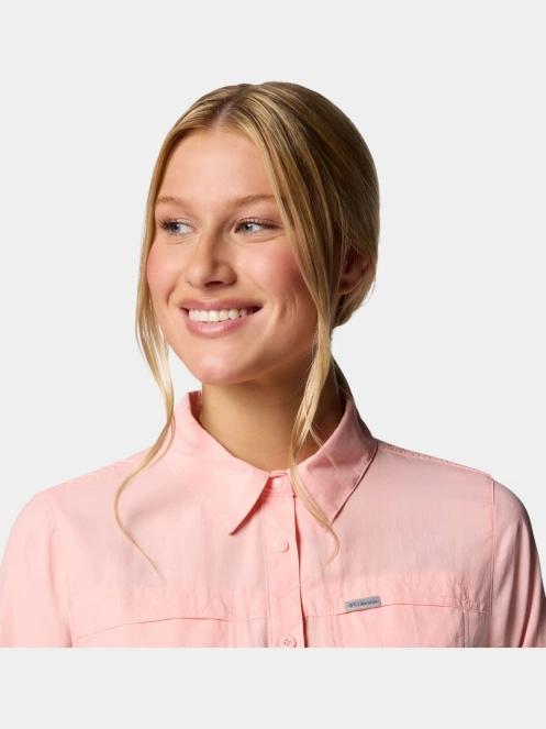 Columbia Silver Ridge 3.0 Long Sleeve Shirt női túraing rózsaszín színben 5
