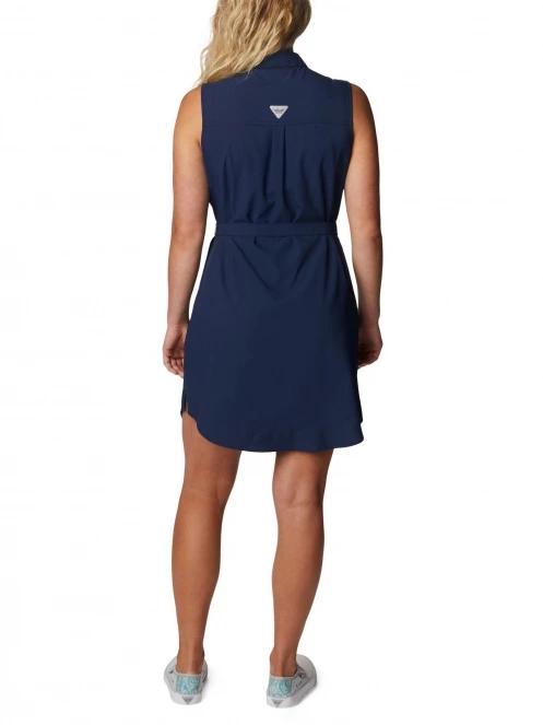 Columbia Sun Drifter Woven Dress II női ruha kék színben 4