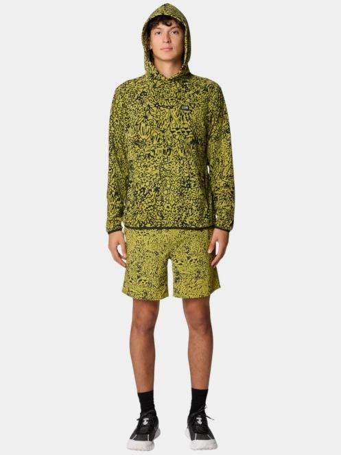 Mountain Hardwear Microchill Hoody férfi polár pulóver zöld színben 6