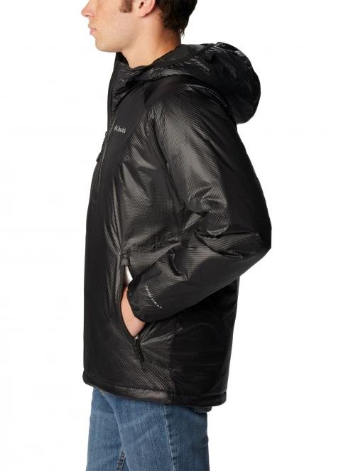 Columbia Arch Rock Double Wall Elite Hooded Jacket férfi utcai kabát fekete színben 3