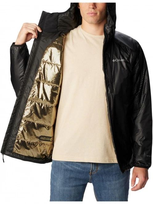 Columbia Arch Rock Double Wall Elite Hooded Jacket férfi utcai kabát fekete színben 5