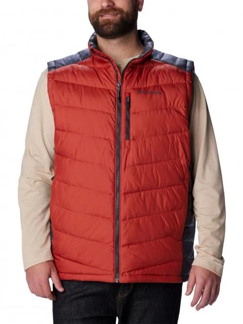 Columbia Labyrinth Loop Vest férfi mellény piros színben 2