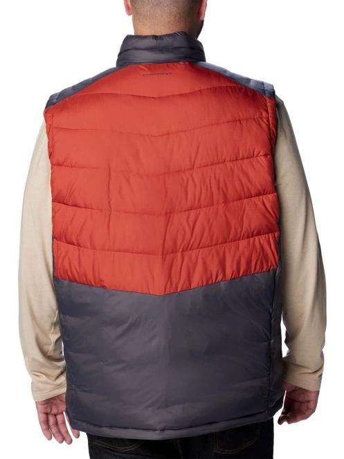 Columbia Labyrinth Loop Vest férfi mellény piros színben 4