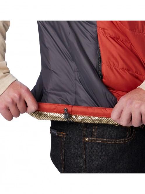 Columbia Labyrinth Loop Vest férfi mellény piros színben 6
