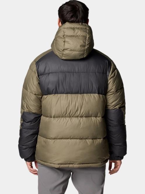 Columbia Pike Lake II Hooded Jacket férfi télikabát zöld színben 4