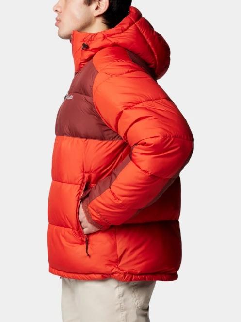 Columbia Pike Lake II Hooded Jacket férfi télikabát piros színben 3