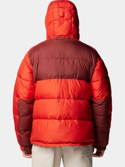 Columbia Pike Lake II Hooded Jacket férfi télikabát piros színben 4