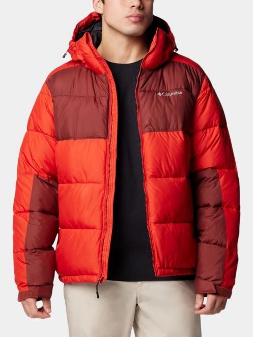 Columbia Pike Lake II Hooded Jacket férfi télikabát piros színben 5