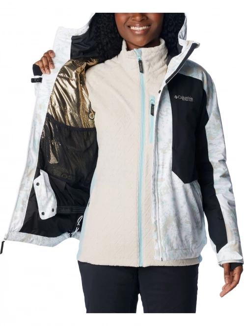 Columbia Highland Summit Jacket női síkabát fehér színben 5
