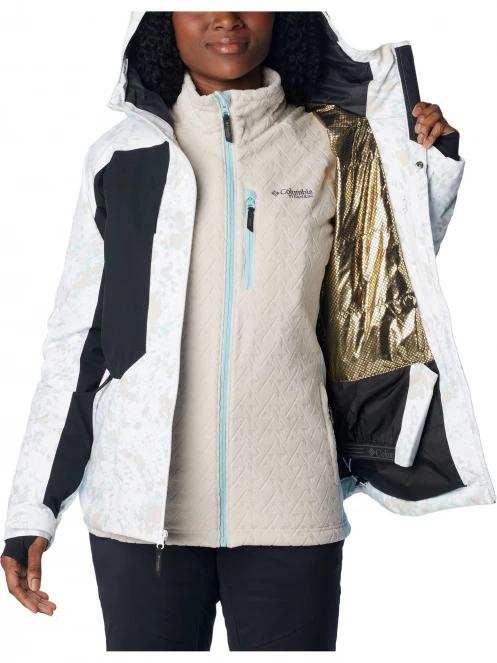 Columbia Highland Summit Jacket női síkabát fehér színben 6