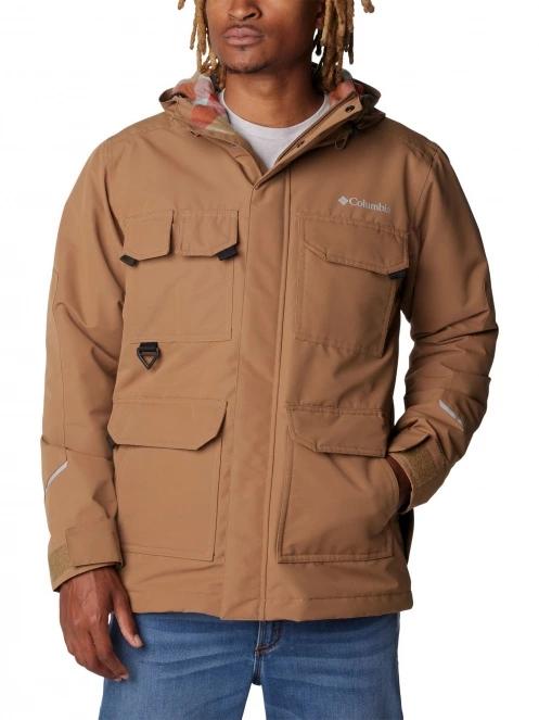 Columbia Landroamer Lined Jacket férfi utcai kabát barna színben 2
