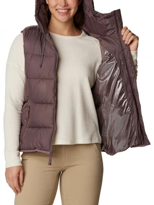 Columbia Pike Lake II Insulated Vest női mellény lila színben 6