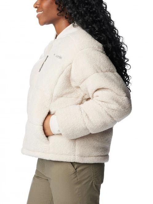 Columbia Puffect Novelty Jacket női utcai kabát homok színben 3