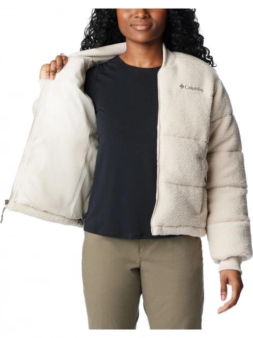 Columbia Puffect Novelty Jacket női utcai kabát homok színben 6