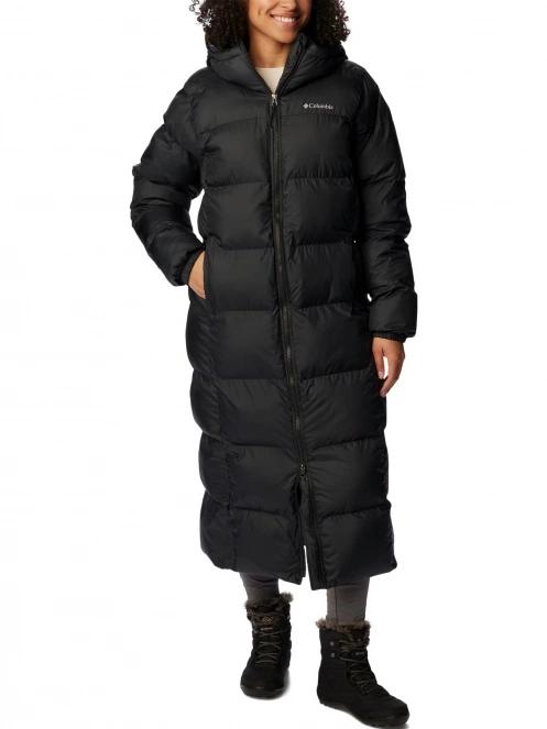 Columbia Puffect Long Jacket női télikabát fekete színben 2