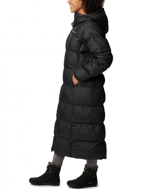 Columbia Puffect Long Jacket női télikabát fekete színben 3