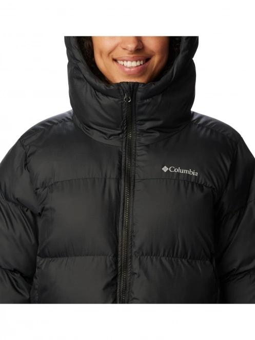Columbia Puffect Long Jacket női télikabát fekete színben 7