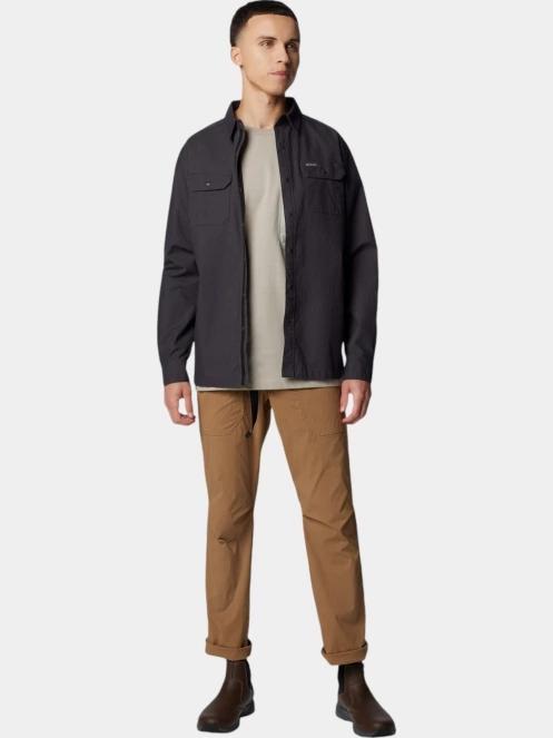 Columbia Landroamer Lined Shirt férfi hosszú ujjú ing szürke színben 5