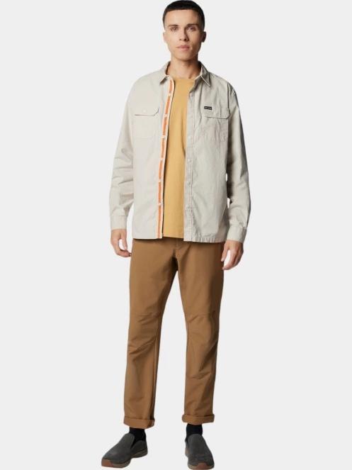 Columbia Landroamer Lined Shirt férfi hosszú ujjú ing homok színben 6