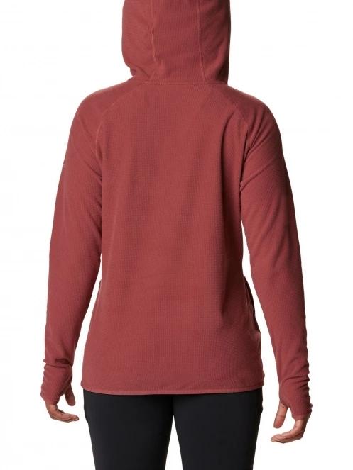 Columbia Back Beauty Hoodie női pulóver piros színben 4
