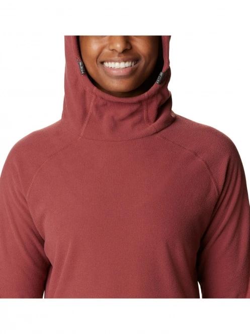 Columbia Back Beauty Hoodie női pulóver piros színben 5
