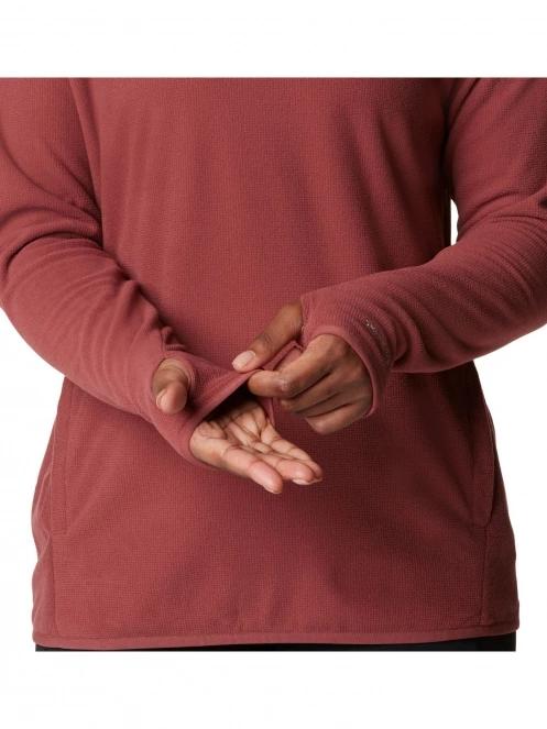 Columbia Back Beauty Hoodie női pulóver piros színben 6