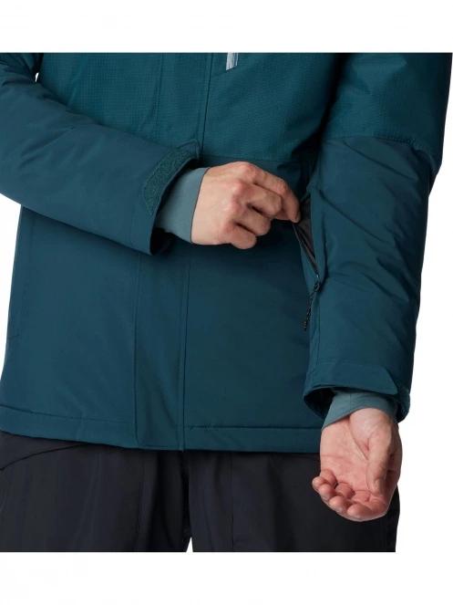Columbia Winter District II Jacket férfi síkabát zöld színben 8