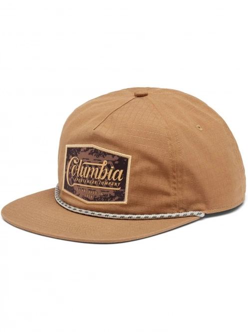 Columbia Ratchet Strap Snap Back férfi baseball sapka barna színben 2