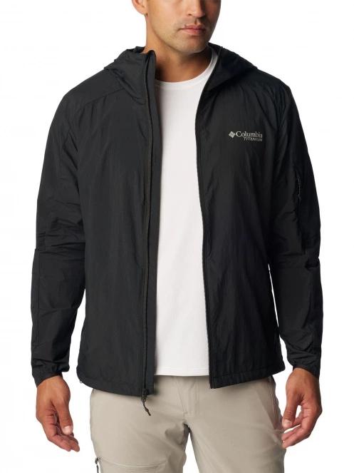 Columbia Loop Trail II Windbraker férfi széldzseki fekete színben 5