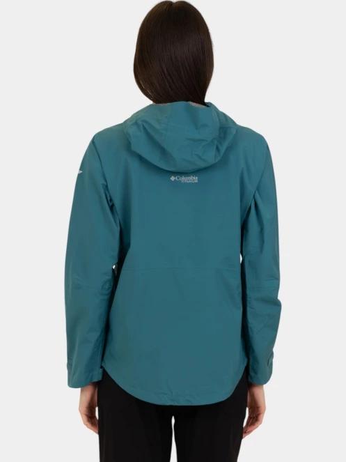 Columbia Ampli-Dry II Shell női esőkabát zöld színben 4