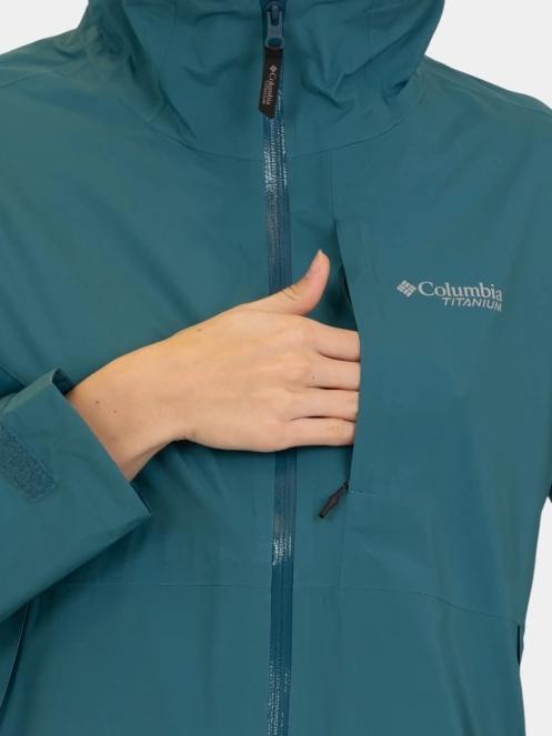 Columbia Ampli-Dry II Shell női esőkabát zöld színben 6