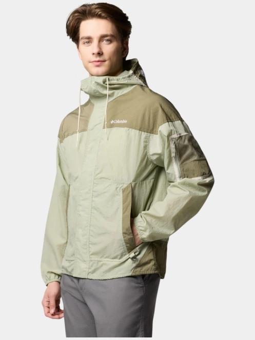 Columbia Challenger II Windbreaker férfi átmeneti kabát zöld színben 3