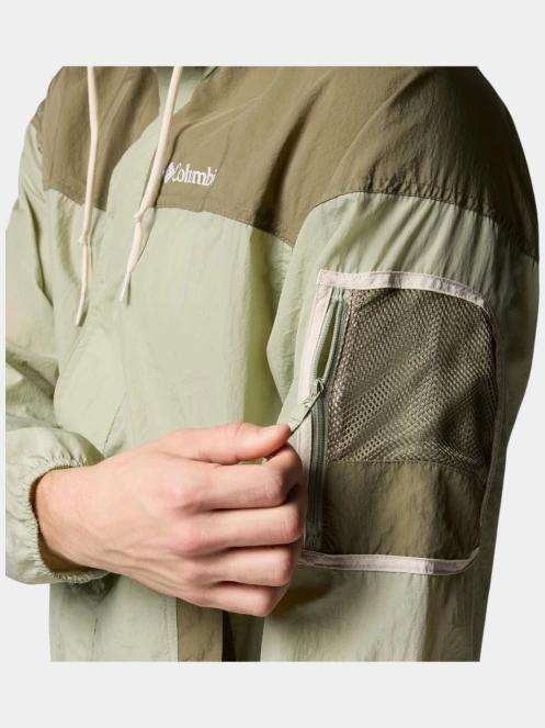 Columbia Challenger II Windbreaker férfi átmeneti kabát zöld színben 7