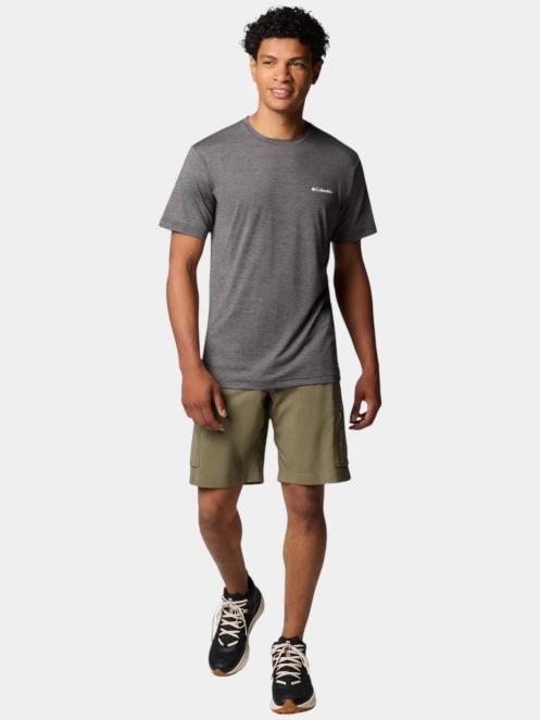 Columbia Kwick Hike Back Graphic SS Tee férfi rövid ujjú sport póló fekete színben 5