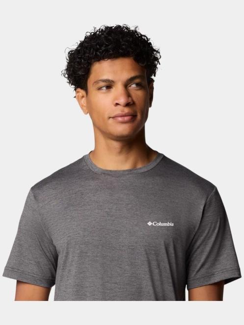 Columbia Kwick Hike Back Graphic SS Tee férfi rövid ujjú sport póló fekete színben 6
