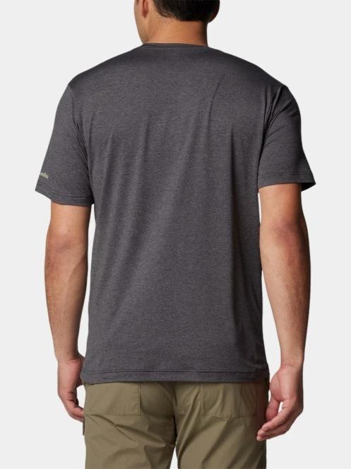Columbia Kwick Hike Graphic Short Sleeve Tee férfi rövid ujjú sport póló fekete színben 4