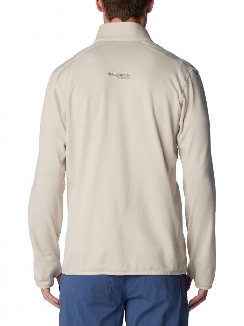 Columbia Triple Canyon Grid Fleece Full Zip férfi polár pulóver homok színben 4
