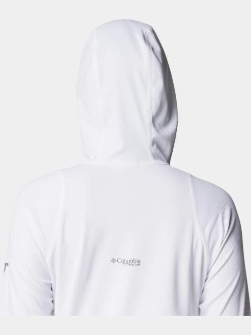 Columbia Summit Valley Hoodie női hosszú ujjú sport póló fehér színben 6