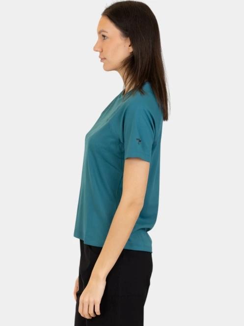 Columbia Summit Valley Short Sleeve Crew női rövid ujjú sport póló zöld színben 3
