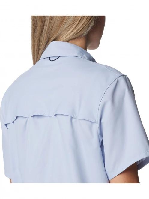 Columbia Silver Ridge 3.0 Short Sleeve Shirt női rövid ujjú túraing kék színben 6
