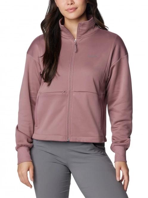 Columbia Boundless Trek Tech Full Zip női polár pulóver lila színben 2