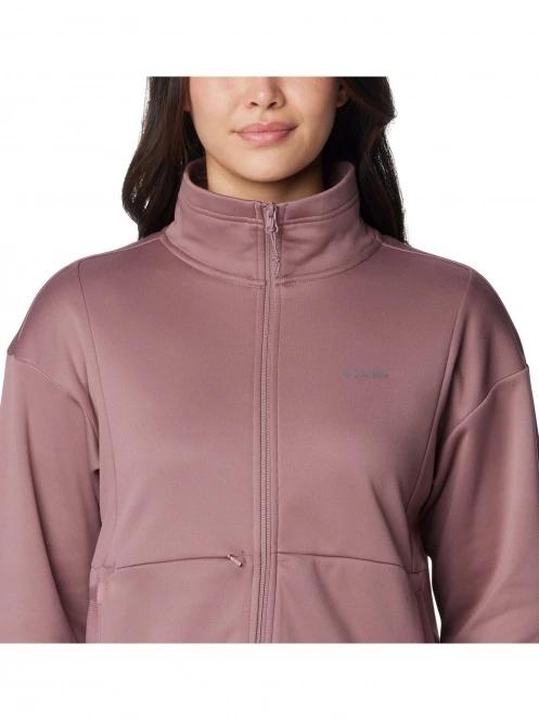 Columbia Boundless Trek Tech Full Zip női polár pulóver lila színben 7