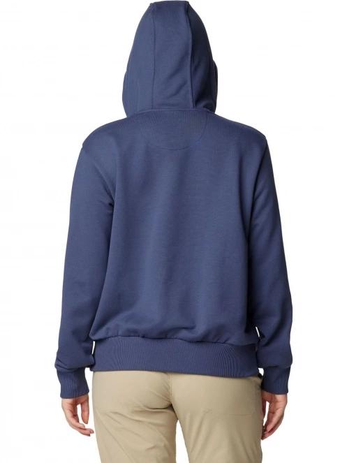 Columbia Marble Canyon French Terry Hoodie női kapucnis pulóver kék színben 4