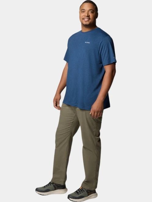 Columbia Tech Trail Crew Neck II férfi rövid ujjú sport póló kék színben 5
