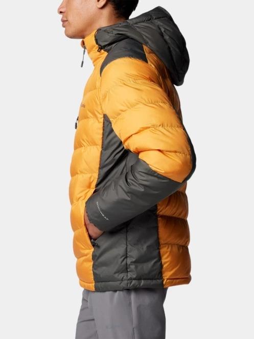 Columbia Labyrinth Loop II Hooded Jacket férfi átmeneti kabát sárga színben 3