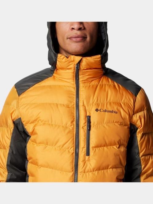 Columbia Labyrinth Loop II Hooded Jacket férfi átmeneti kabát sárga színben 7