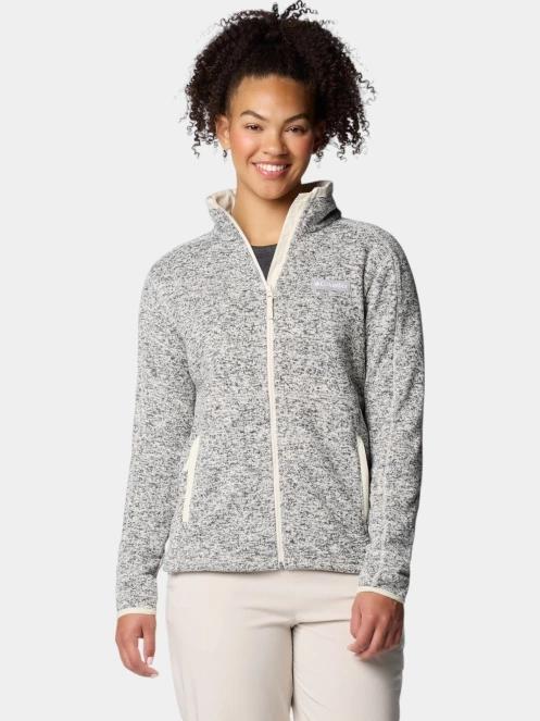 Columbia Sweater Weather Full Zip II női polár pulóver homok színben 2