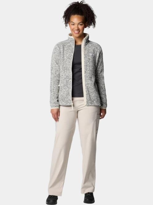 Columbia Sweater Weather Full Zip II női polár pulóver homok színben 5